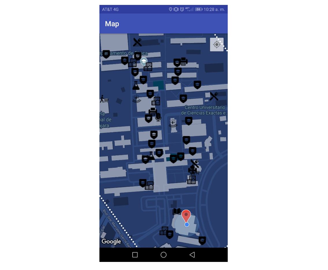 proyecto de cucei maps